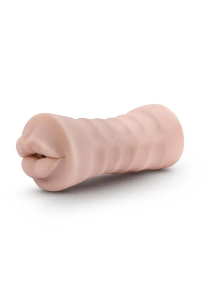 Male Sex Toys M for Men M For Men Angie Vibrating Masturbator with Bullet Mouth