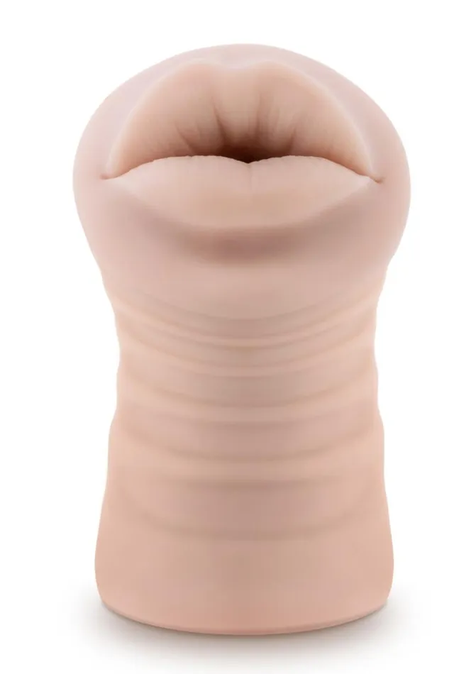 Male Sex Toys M for Men M For Men Angie Vibrating Masturbator with Bullet Mouth