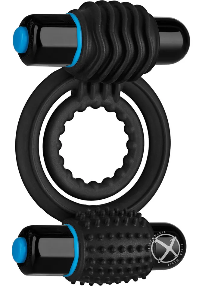 Male Sex Toys OptiMALE Optimale Silicone Vibrating Double Cock Ring with Dual Bullets Male Sex Toys OptiMALE Optimale Silicone Vibrating Double Cock Ring with Dual Bullets