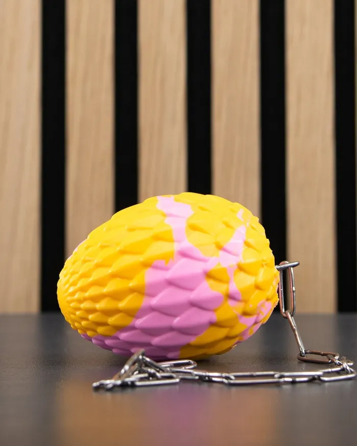 PhreakClub Anal Dragon Egg Medium Firm Chain FLOP Flat Base