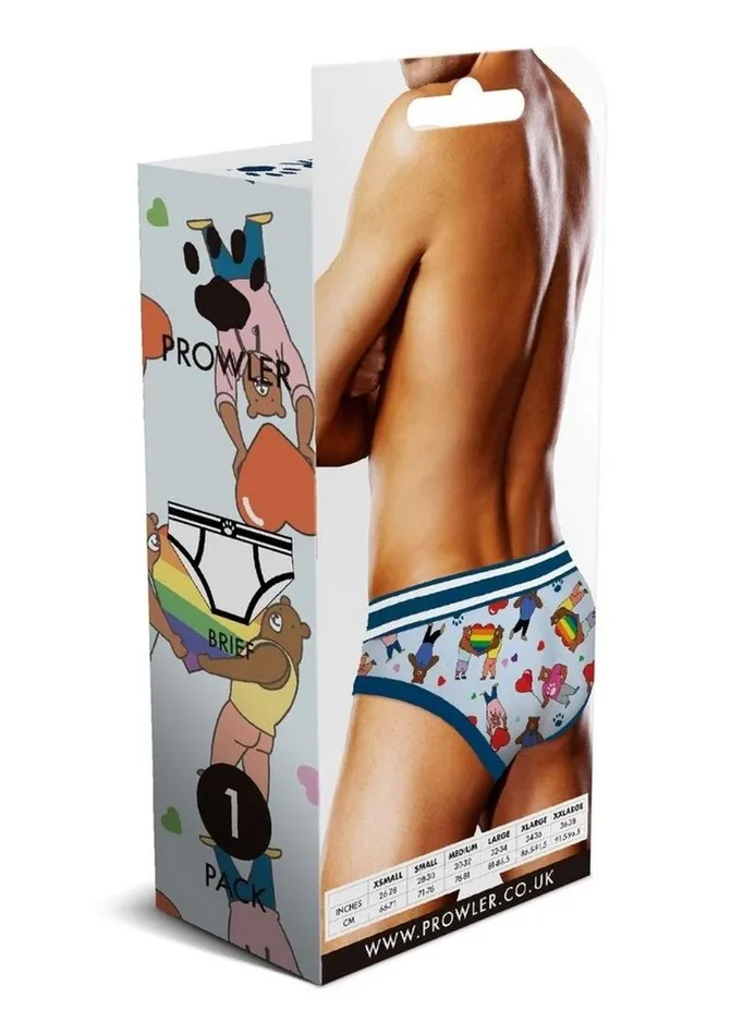 Prowler Bears with Hearts Brief Prowler Female Sex Toys