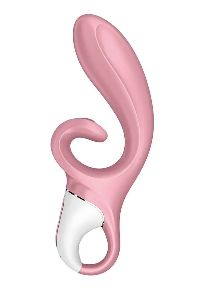 Satisfyer Hug Me Rechargeable Silicone Vibrator with Clitoral Stimulation Satisfyer Female Sex Toys Satisfyer Hug Me Rechargeable Silicone Vibrator with Clitoral Stimulation Satisfyer Female Sex Toys
