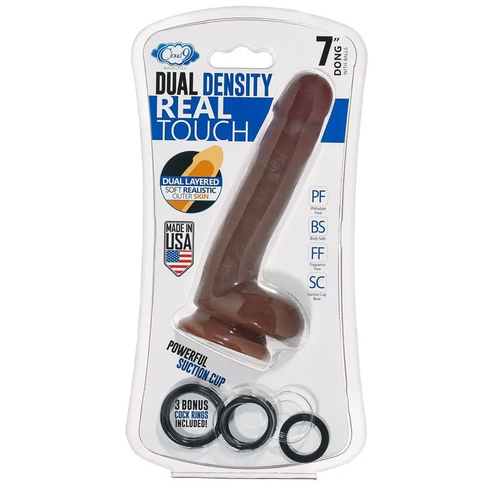 Cloud 9 Novelties Dual Density Real Touch Inch With Balls Cloud 9 Novelties Dildos Cloud 9 Novelties Dual Density Real Touch Inch With Balls Cloud 9 Novelties Dildos