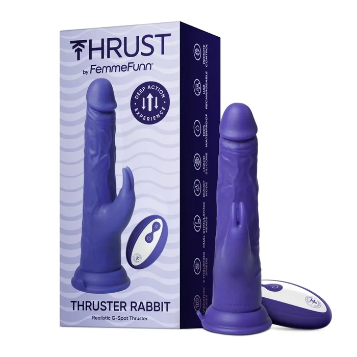 Femme Funn Thruster Rabbit Purple Vibrators