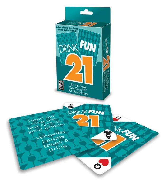 Games Drink Fun 21 Adult Drinking and Party Game Little Genie