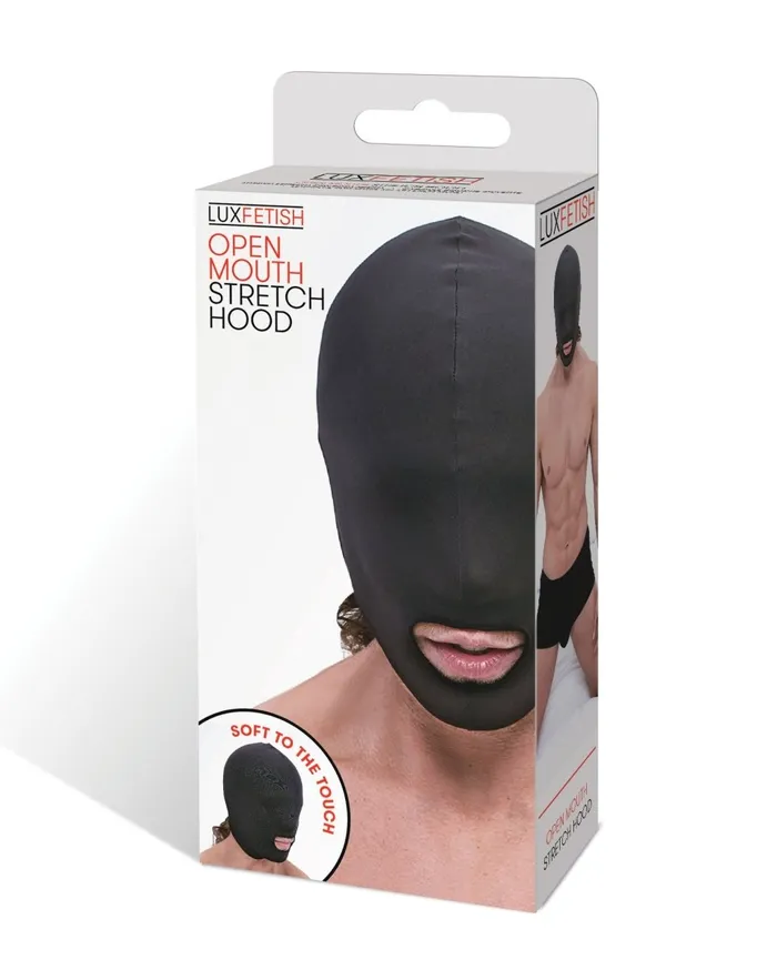 Lux Fetish Vibrators Open Mouth Stretch Hood