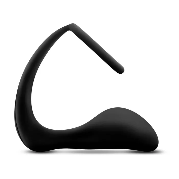 Male Sex Toys Blush Novelties Anal Adventures Platinum Cock Ring Plug Black Male Sex Toys Blush Novelties Anal Adventures Platinum Cock Ring Plug Black