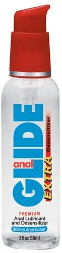 Male Sex Toys Body Action Anal Glide Extra 2 Oz Pump Bottle