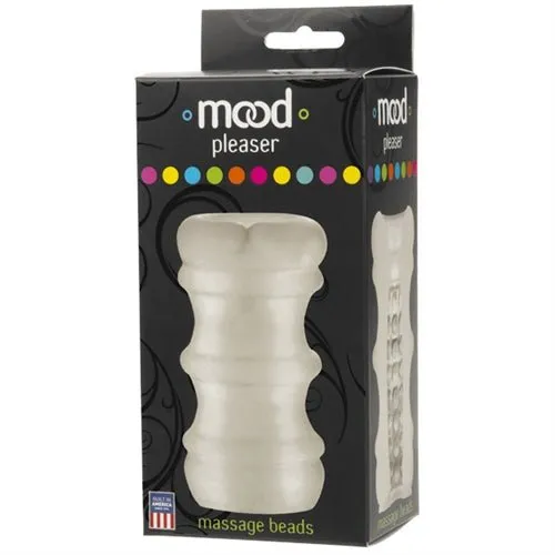 Mood Pleaser Massaged Beads Frost Doc Johnson Male Sex Toys