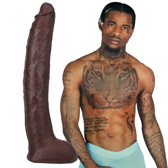 Signature Cocks Damion Dayski 12 Inch Ultraskyn Cock With Removable VacULock Suction Cup Chocolate Doc Johnson Dildos Signature Cocks Damion Dayski 12 Inch Ultraskyn Cock With Removable VacULock Suction Cup Chocolate Doc Johnson Dildos
