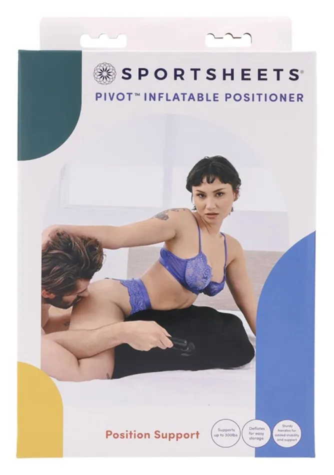 Sportsheets Anal Pivot Inflatable Positioner Black