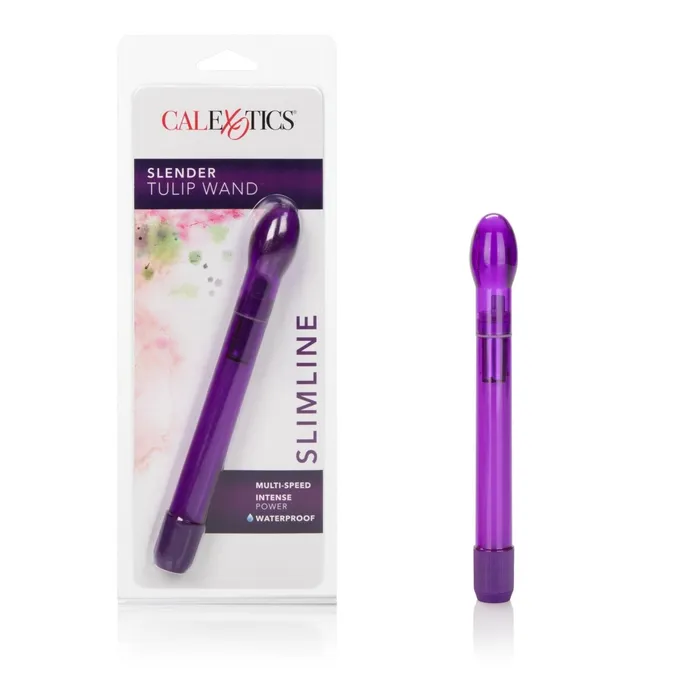 Vibrators CalExotics Slender Tulip Wand Violet