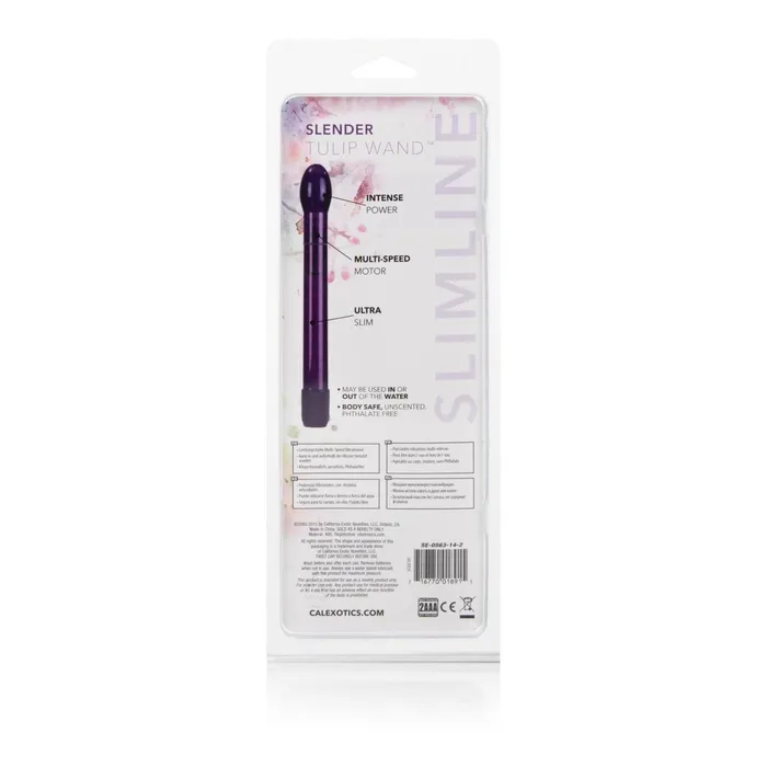 Vibrators CalExotics Slender Tulip Wand Violet