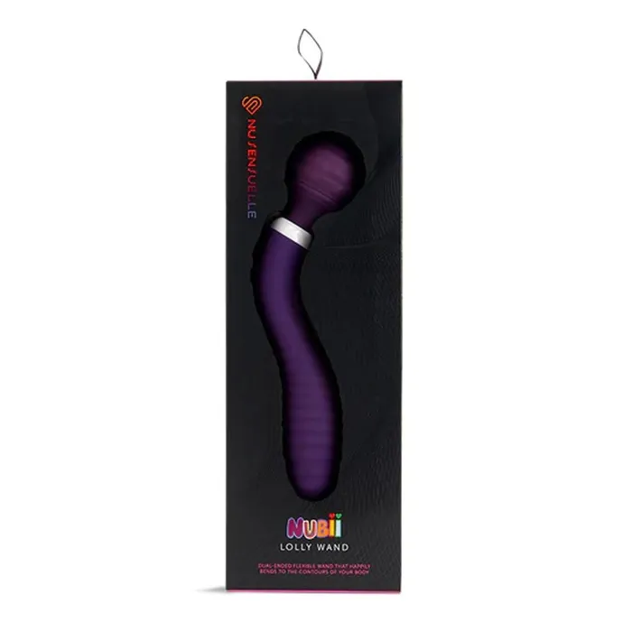 Vibrators Nu Sensuelle Nu Sensuelle Nubii Lolly Wand Purple Vibrators Nu Sensuelle Nu Sensuelle Nubii Lolly Wand Purple