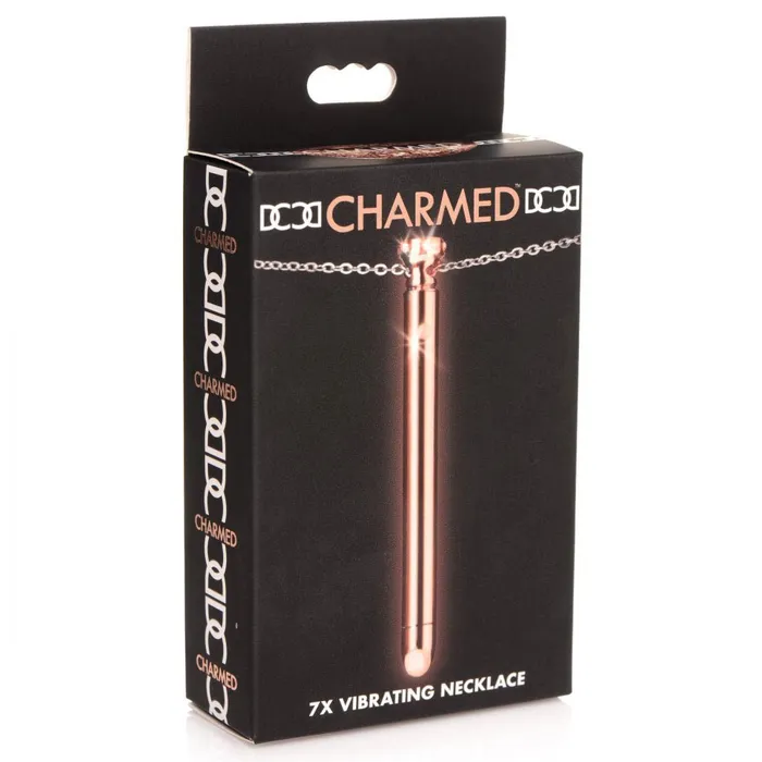 XR Brands Charmed Female Sex Toys 7x Vibrating Necklace