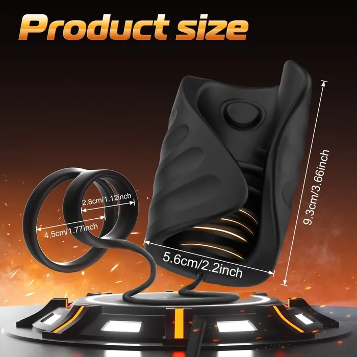 4 in 1 App Control Vibration and Pulsing Penis Trainer Male Toy with Cock Ring Sohimi Male Sex Toys