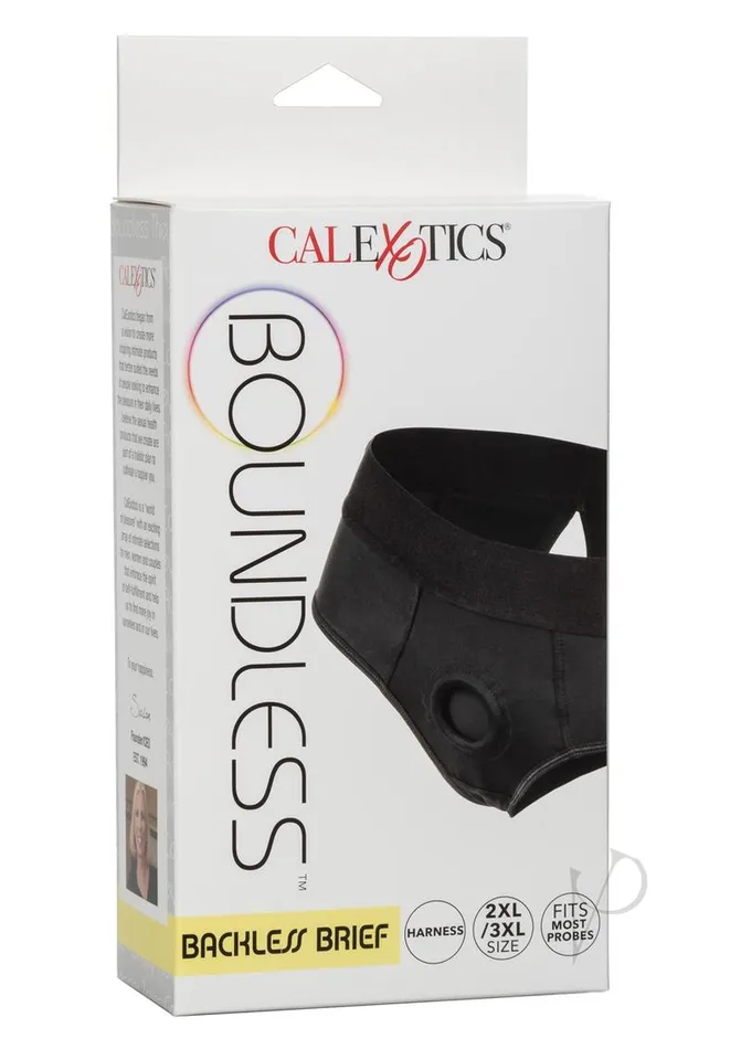 Anal Boundless Boundless Backless Brief 2xl3xl Black