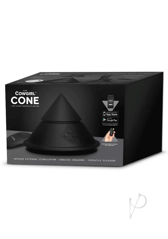 Anal Cowgirl Cowgirl Cone Black