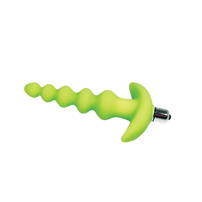 Anal Hook N Up Green GlowintheDark Butt Plug HWIC