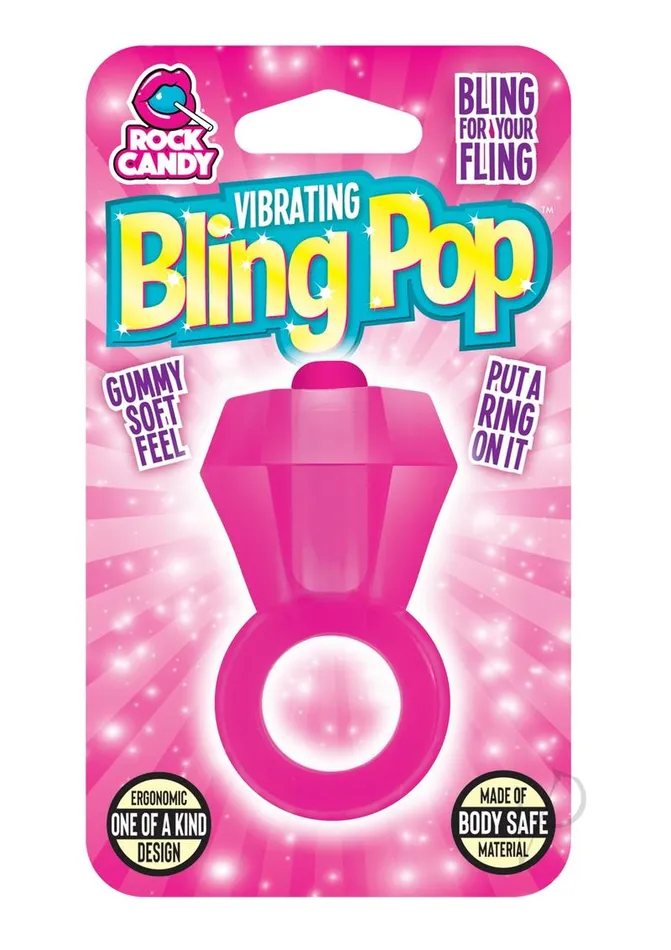 Anal Rock Candy Bling Pop Ring Pink Rock Candy Toys
