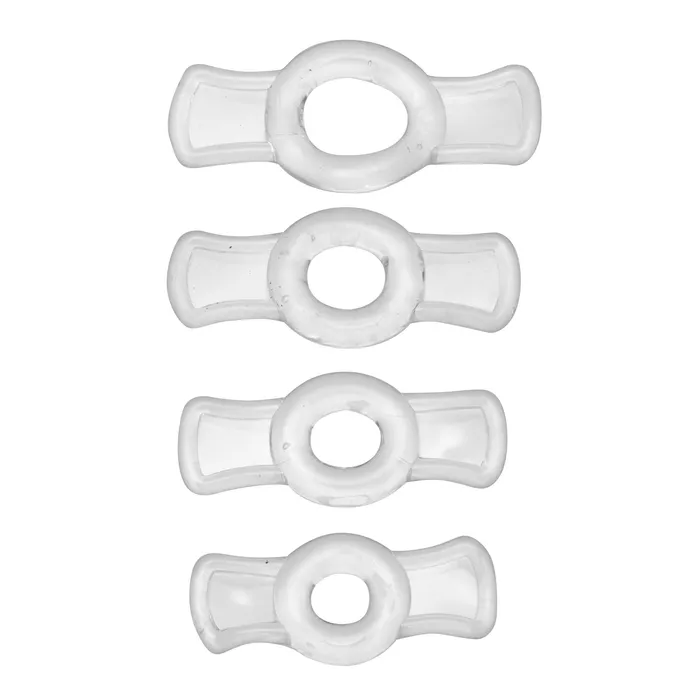Anal XR Brands Endurance Ring Set Clear
