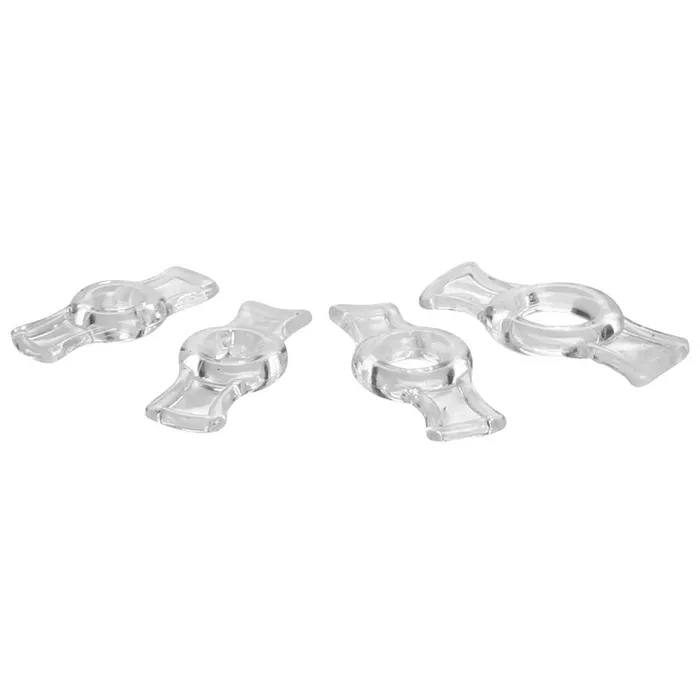 Anal XR Brands Endurance Ring Set Clear