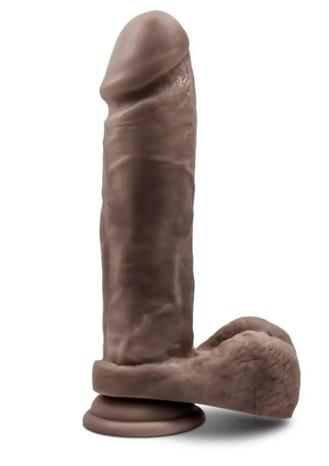 Au Naturel Female Sex Toys Au Naturel Dildo With Suction 95 Choco