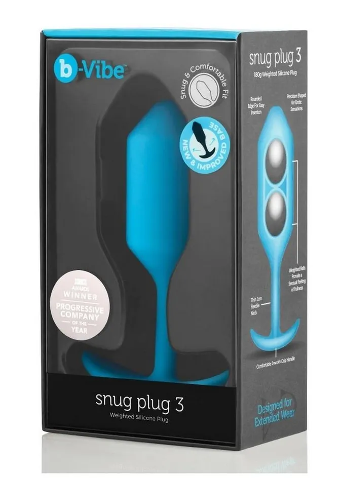 bVibe Anal Bvibe Snug Plug 3 Teal