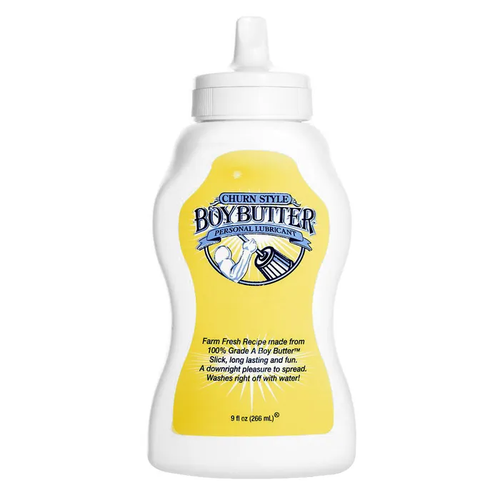 Boy Butter Lubricants Boy Butter Squeeze Bottle 9oz Vibrators