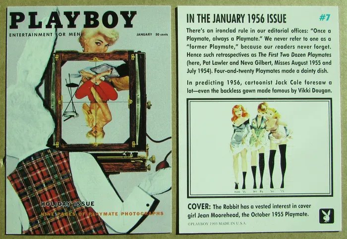 cardplayboy Couples Playboy Centerfolds January Edition cards 19 sold singly