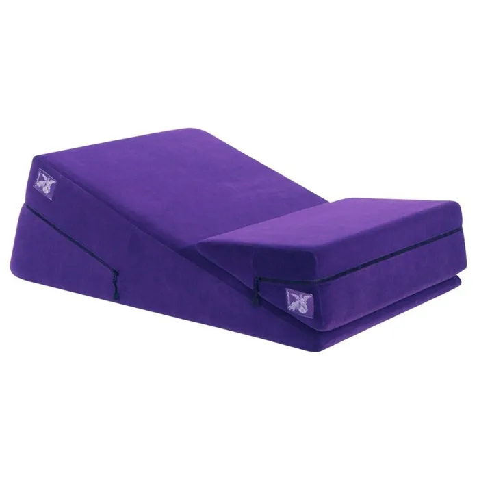 Castle Megastore Liberator Wedge Ramp Combo Microfiber Amethyst Vibrators