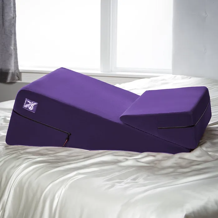 Castle Megastore Liberator Wedge Ramp Combo Microfiber Amethyst Vibrators