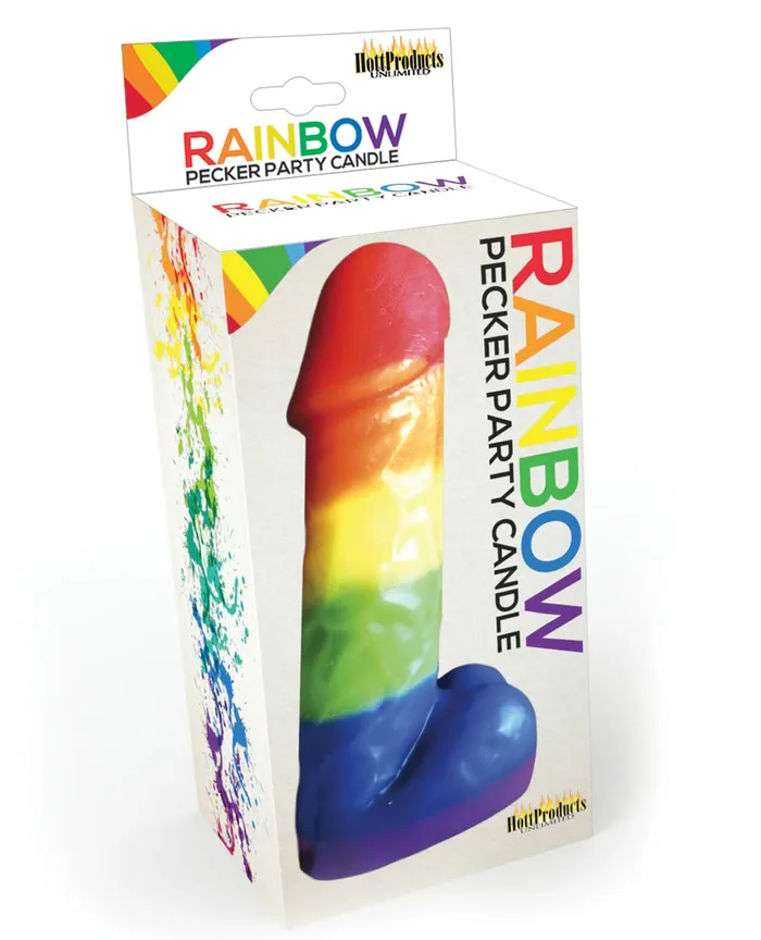 Castle Megastore Rainbow Pecker Party Candle Anal Castle Megastore Rainbow Pecker Party Candle Anal