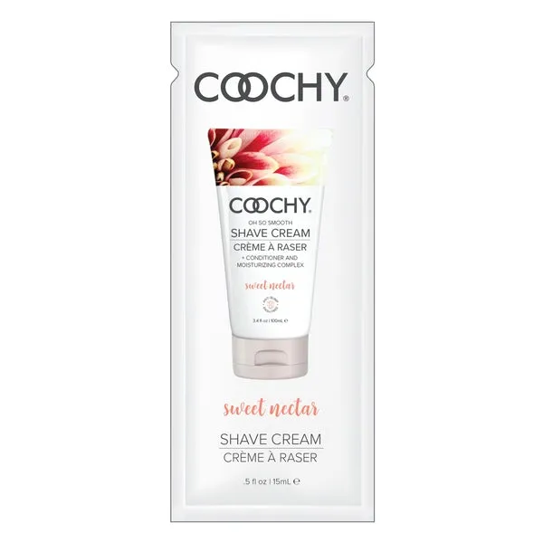 Castle Megastore Vibrators COOCHY Oh So Smooth Shave Cream Sweet Nectar 5 oz