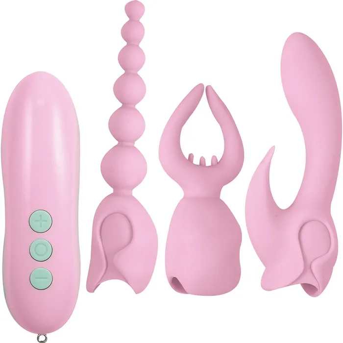 Castle Megastore Vibrators Nasstoys Pink Elite Collection Ultimate Orgasm Kit