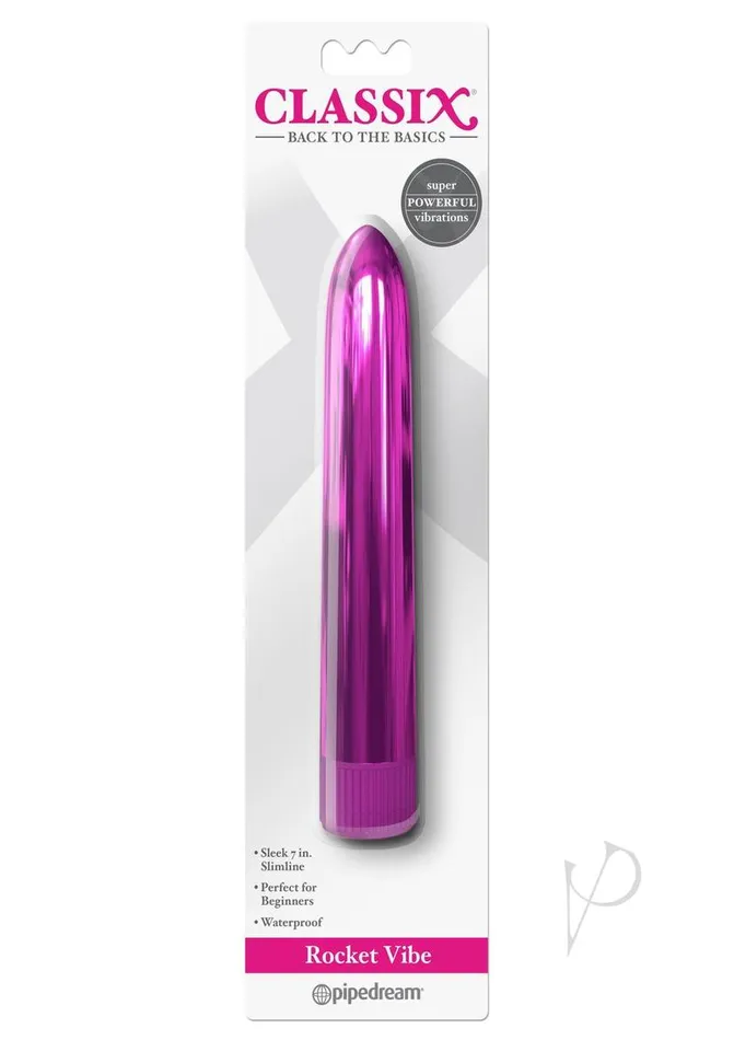 Classix Vibrators Classix Rocket Vibe 7 Metallic Vibe Pin