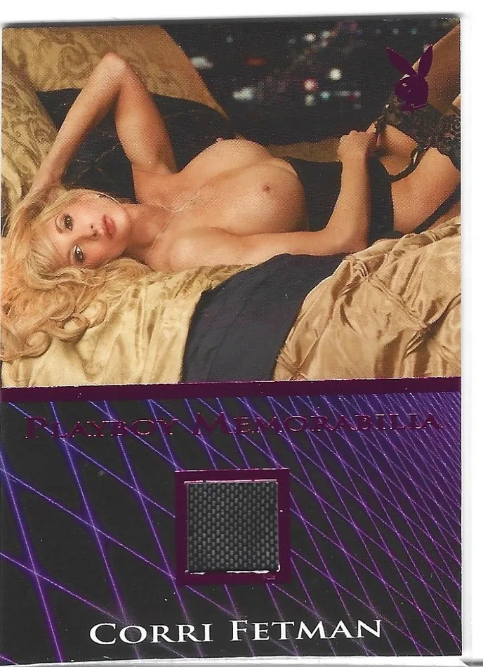 Dans Cards Vibrators Playboys Hot Shots Corri Fetman Pink Foil Memorabilia Card Dans Cards Vibrators Playboys Hot Shots Corri Fetman Pink Foil Memorabilia Card