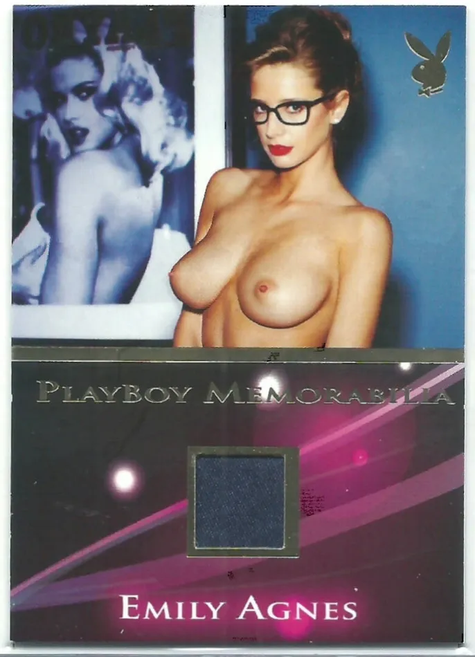 Dans Cards Vibrators Playboy Sexy Vixens Emily Agnes Memorabilia Card
