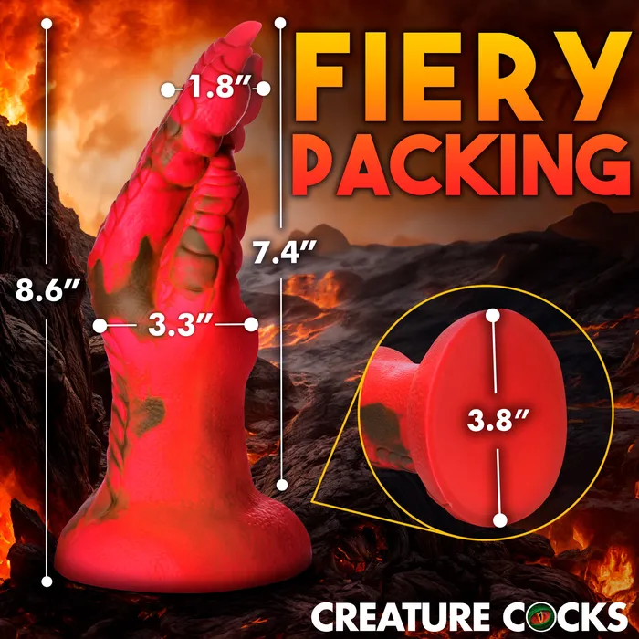 Demon Claw Fisting Dildo Red XR Brands Dildos