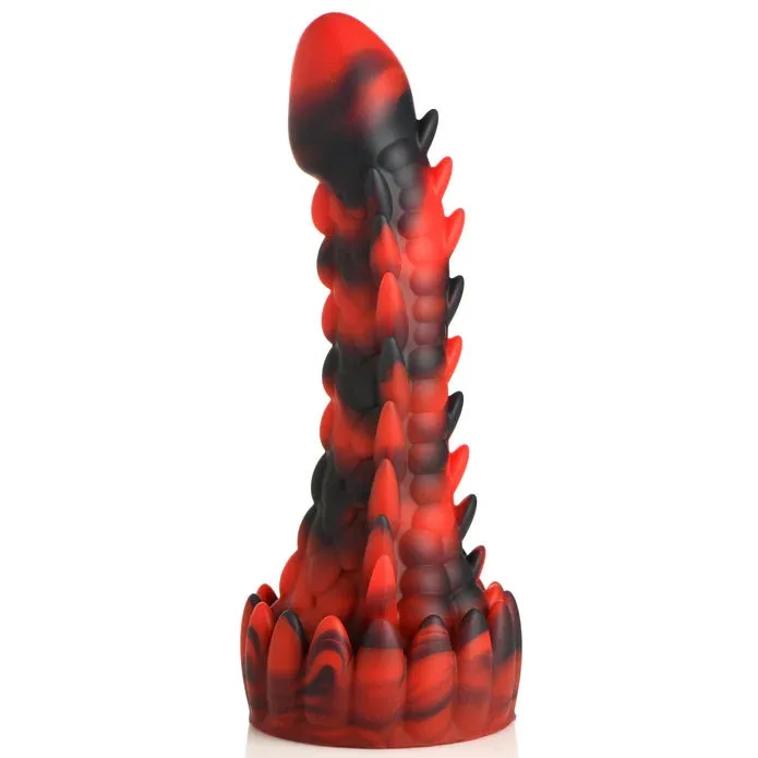 DEMON RISING SCALY DRAGON SILICONE DILDO XR LLC Dildos