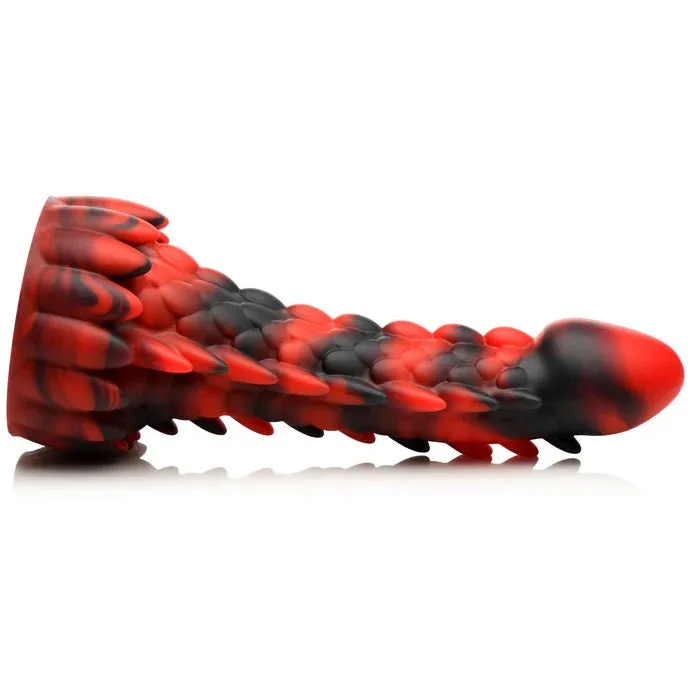 DEMON RISING SCALY DRAGON SILICONE DILDO XR LLC Dildos