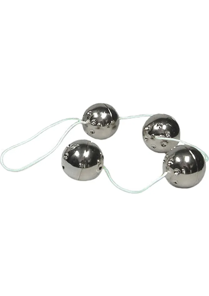 Dildos Ben Wa Balls On A String Silver Nasstoys Dildos Ben Wa Balls On A String Silver Nasstoys