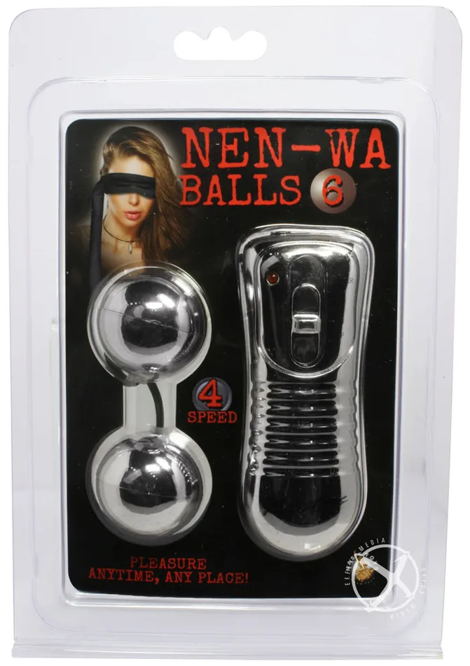 Dildos Nen Wa Nen Wa Balls 6 Silver