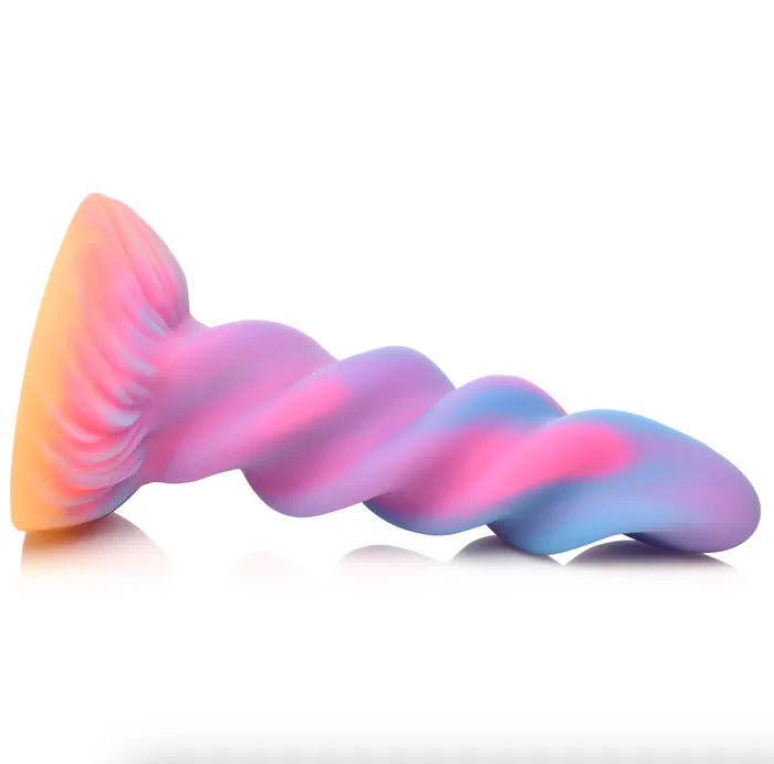Dildos THE MOON RIDER GLOWINTHEDARK UNICORN DILDO BY CREATURE COCKS XR LLC
