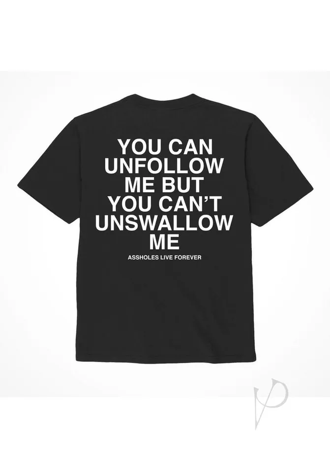 Doc Johnson Enterprises Alf Unfollow Me Tshirt Xxl Blk Vibrators