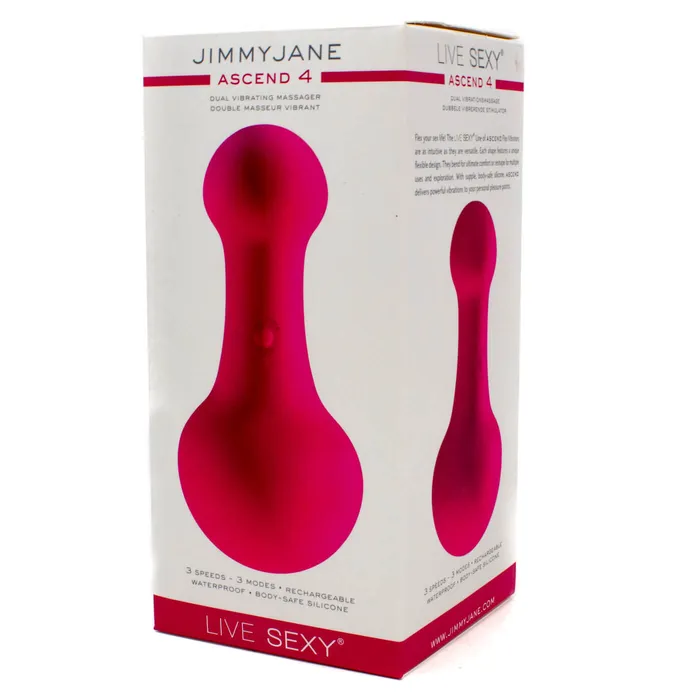 Female Sex Toys Jimmyjane Jimmyjane Ascend 4 MultiFunction USB Rechargeable Vibrating Massager