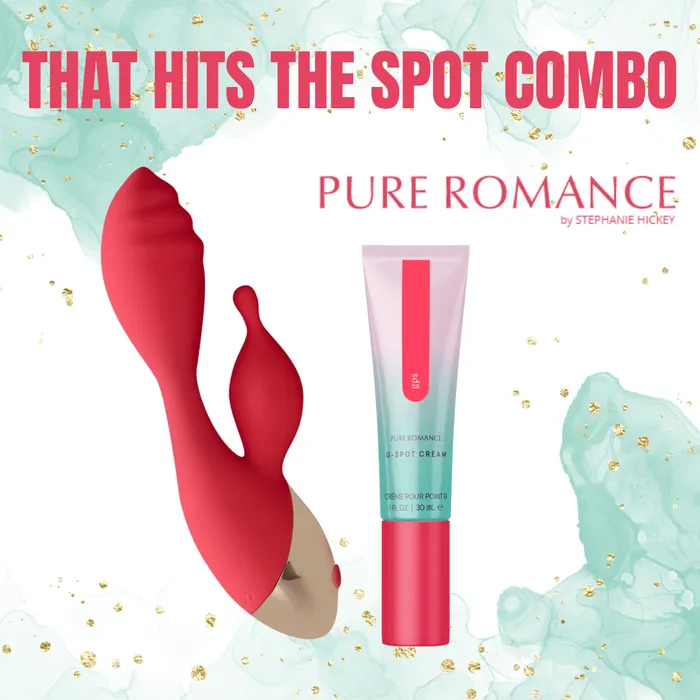 Female Sex Toys Pure Romance by Stephanie Hickey That Hits The Spot Combo