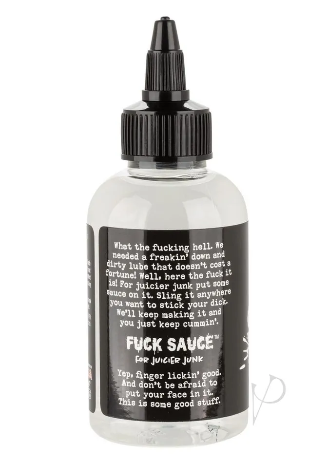 Fuck Sauce Fuck Sauce Slick Silicone Lube 4oz Female Sex Toys