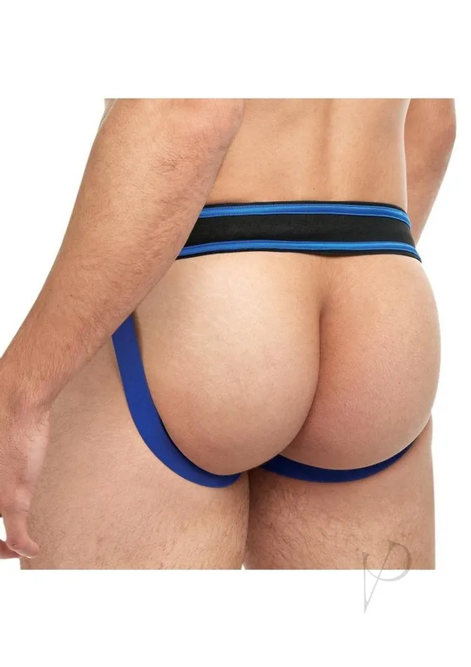 Goal Line Lace Up Jockstrap Sm Blu Goal Line Couples
