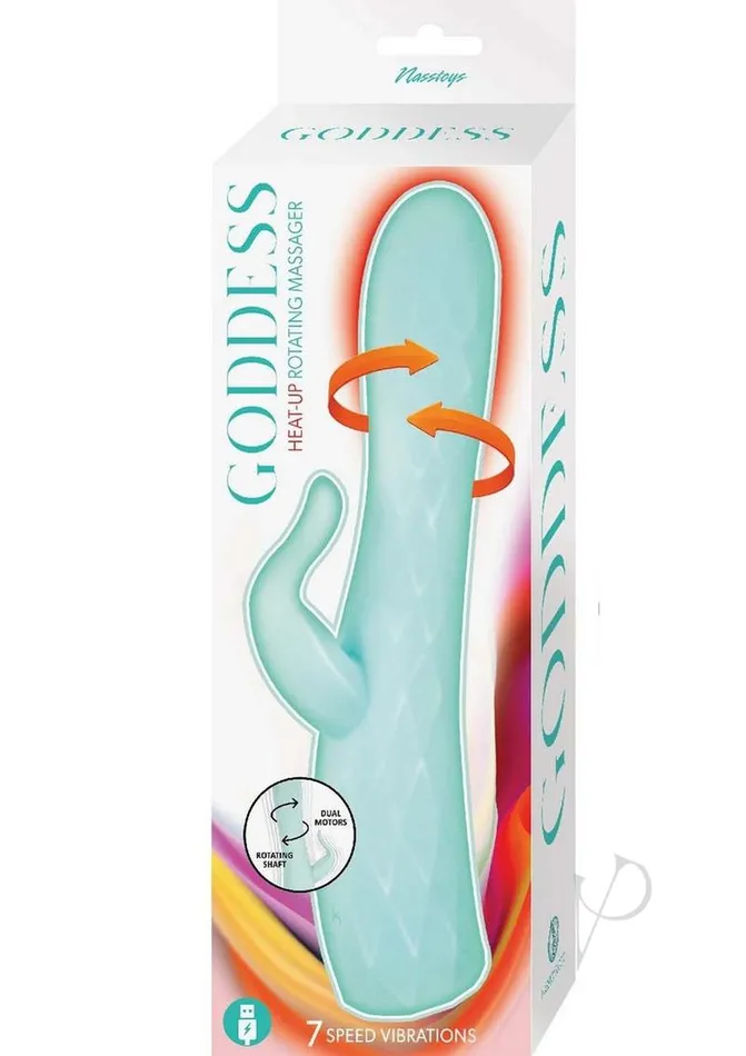 Goddess Heat Up Rotating Aqua Goddess Vibrators